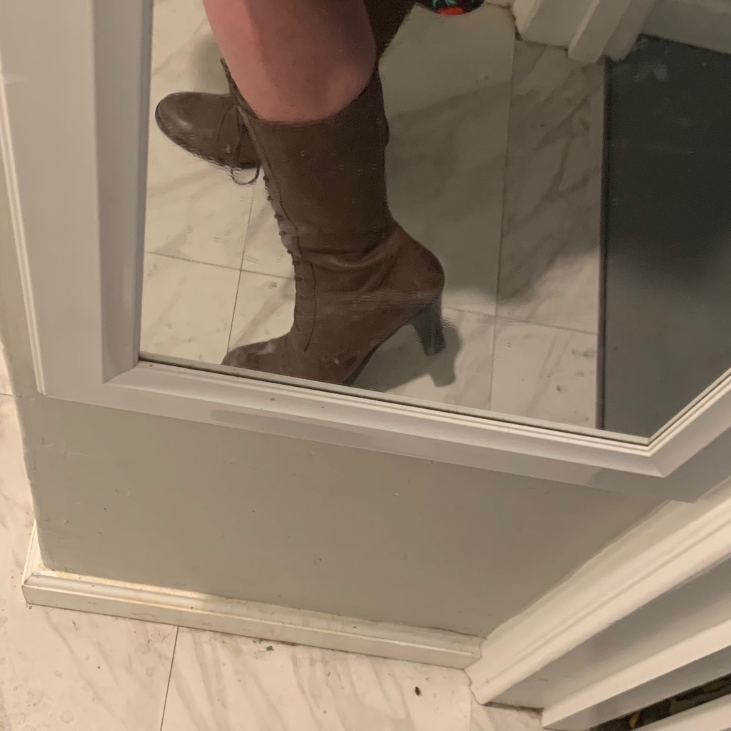 Paul Green Lace Up Granny Knee Boots